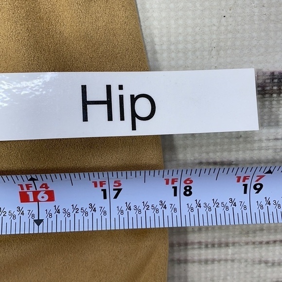 Kensie Dress Microsuede Sheath Tan Khaki Medium - Picture 14 of 15